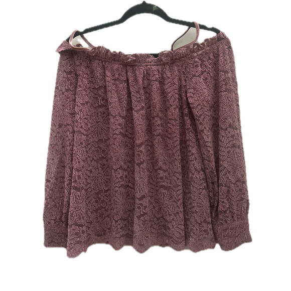 Anthropologie Off The Shoulder Lace Blouse - Picture 1 of 3